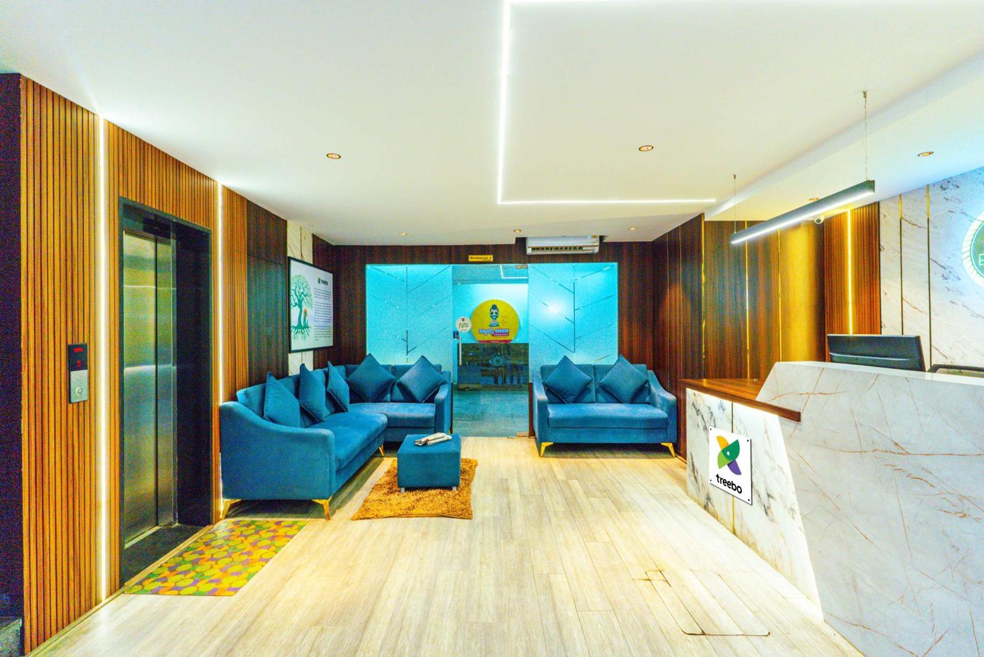 Treebo Elmas Grand Hotell Bangalore Eksteriør bilde